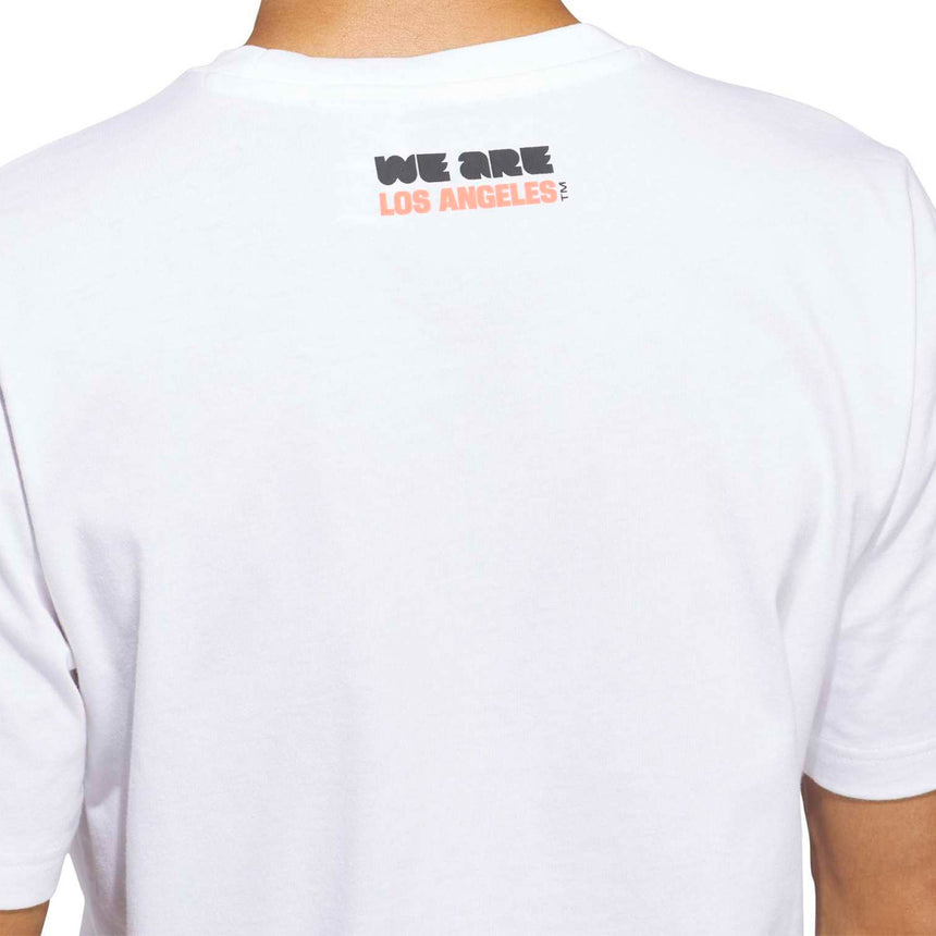 adidas Men's FIFA World Cup 2026 Host City Los Angeles Graphic Tee White Neck