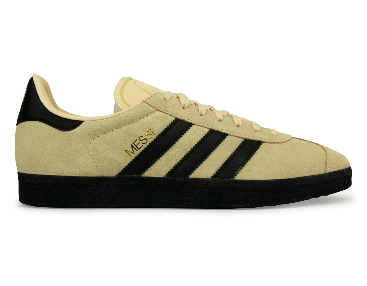 adidas Men's Gazelle Messi Sand/Black/Gold