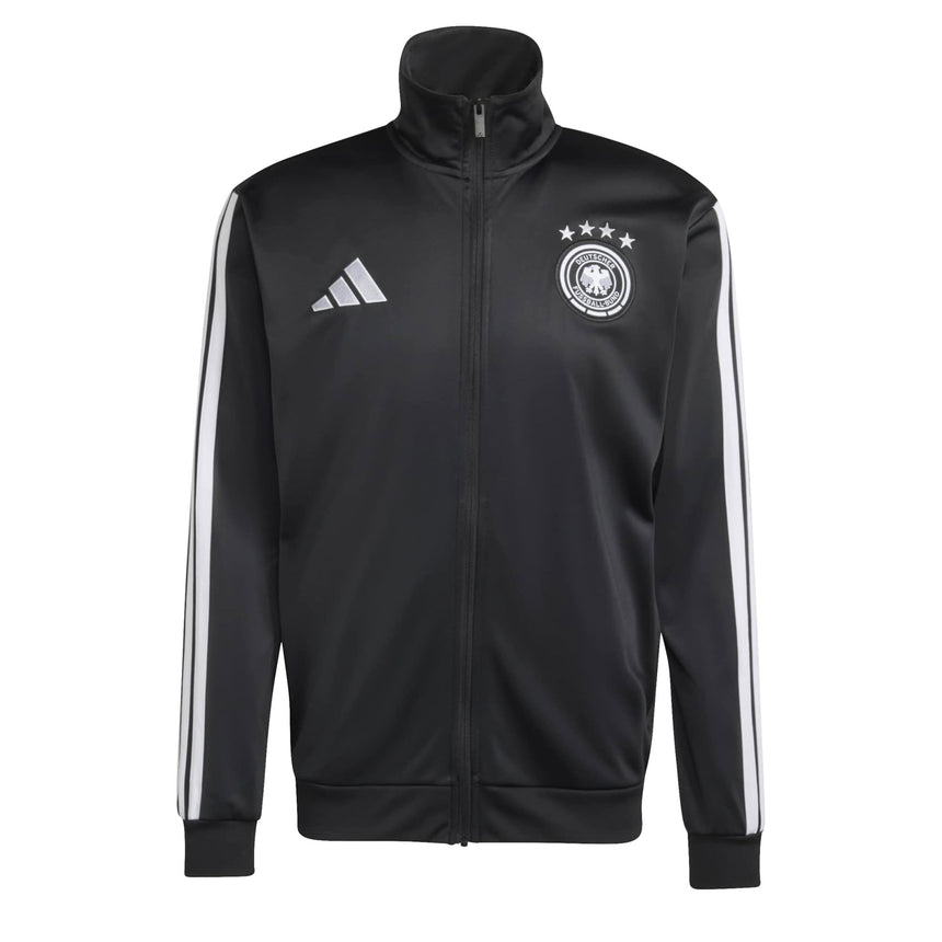 adidas Men's Germany World Cup 2026 DNA Track Jacket Black/White Front