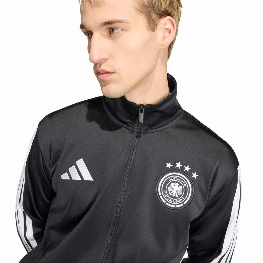 adidas Men's Germany World Cup 2026 DNA Track Jacket Black/White Neck