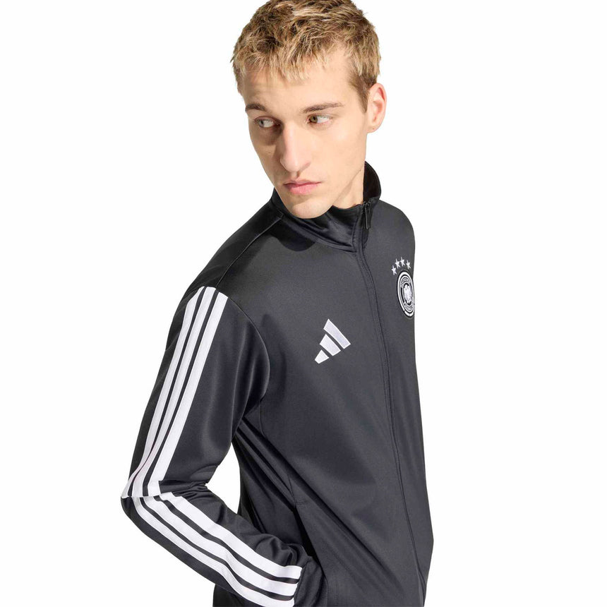 adidas Men's Germany World Cup 2026 DNA Track Jacket Black/White Sleeve