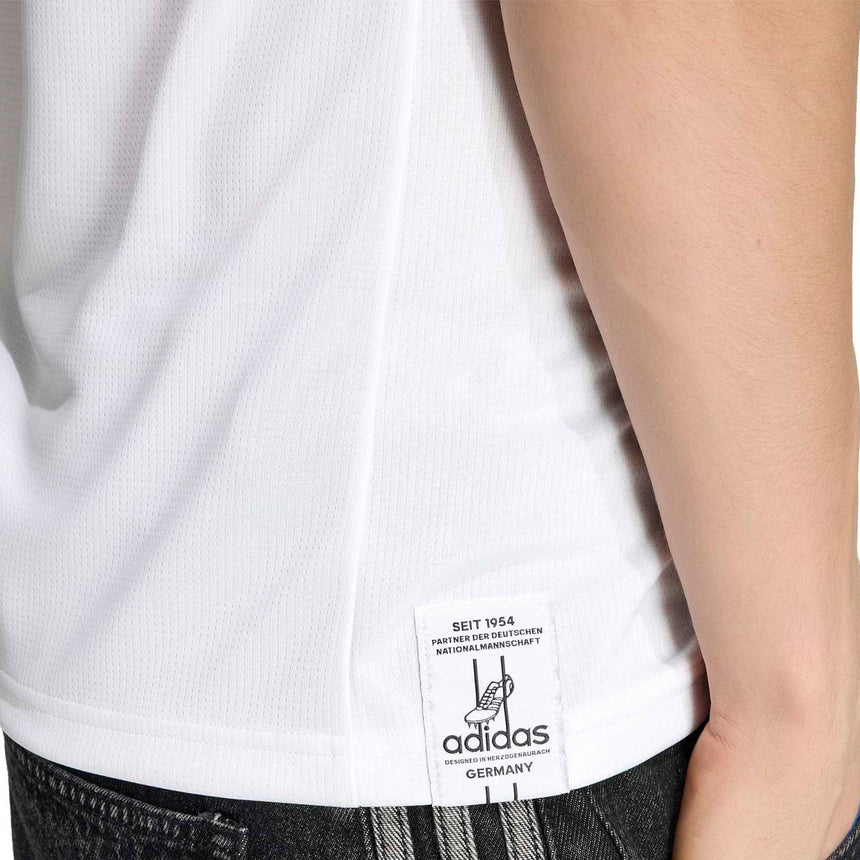 adidas Men's Germany World Cup 2026 Home Jersey White Hem