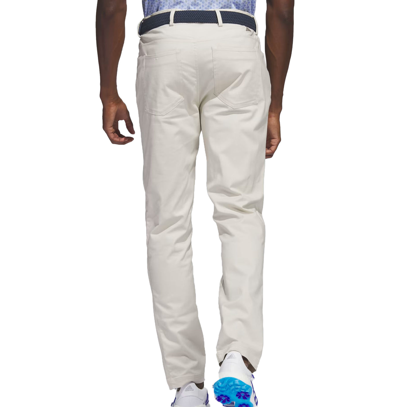 adidas Men's Go-To 5-Pocket Tapered Fit Golf Pants Clear Brown Back