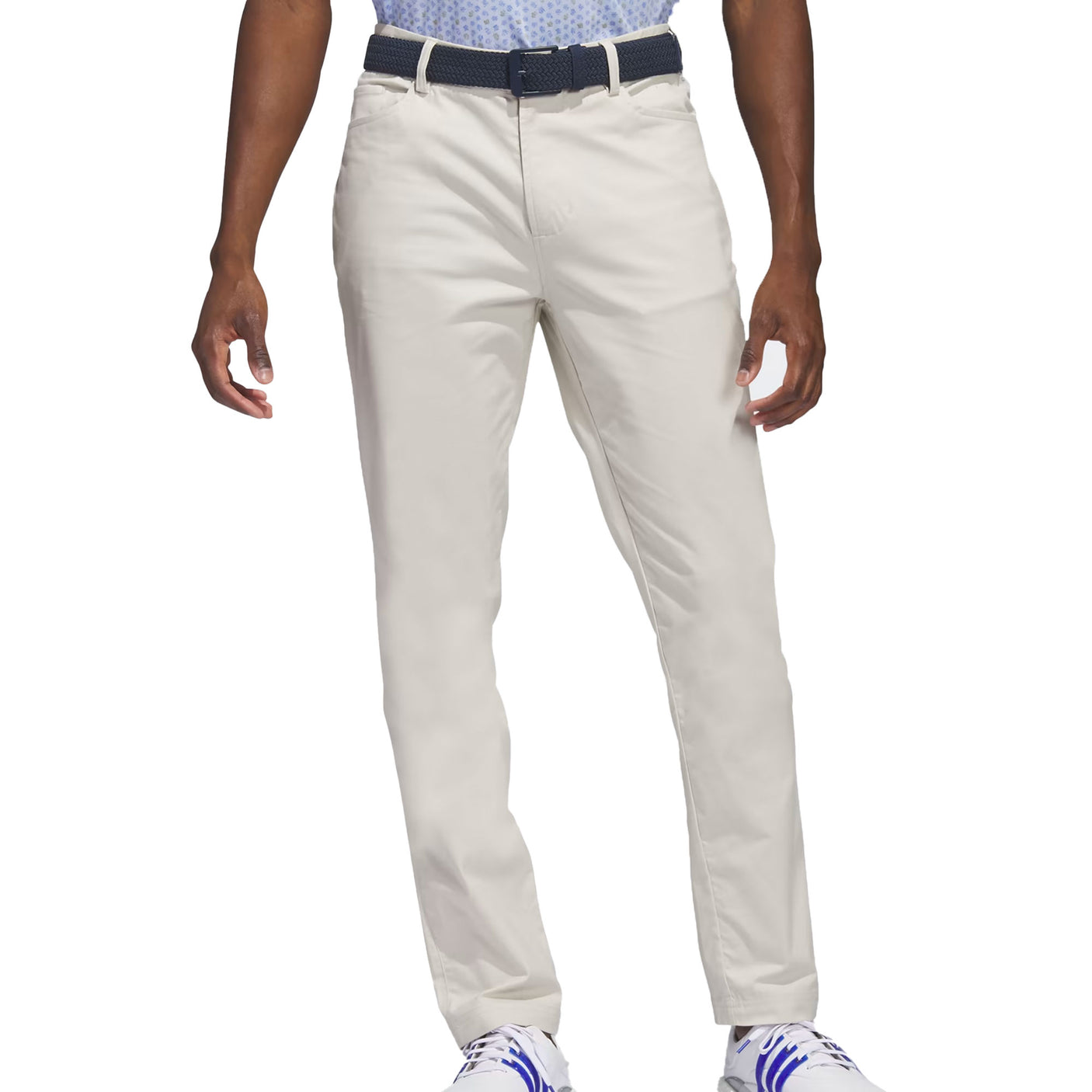 adidas Men's Go-To 5-Pocket Tapered Fit Golf Pants Clear Brown Front