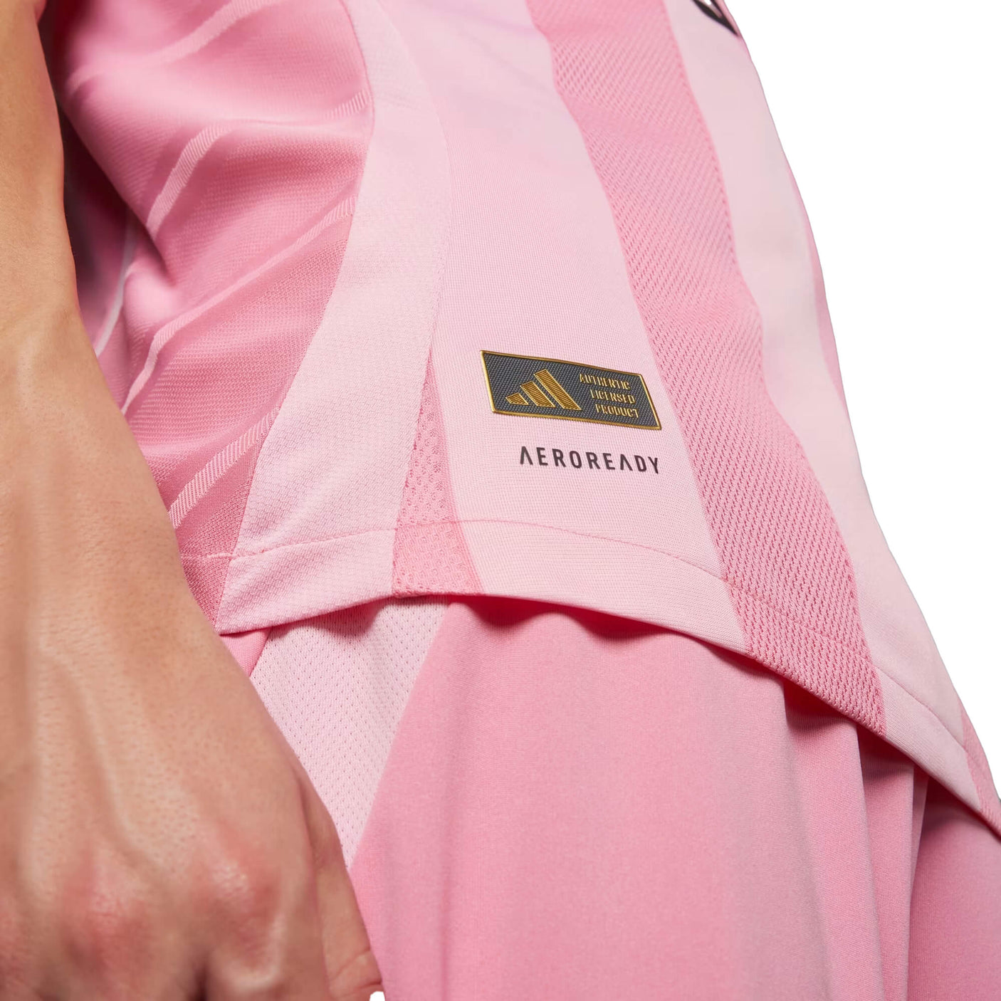 adidas Men's Inter Miami 2025/26 Authentic Home Jersey w/ Messi #10 Printing Badge