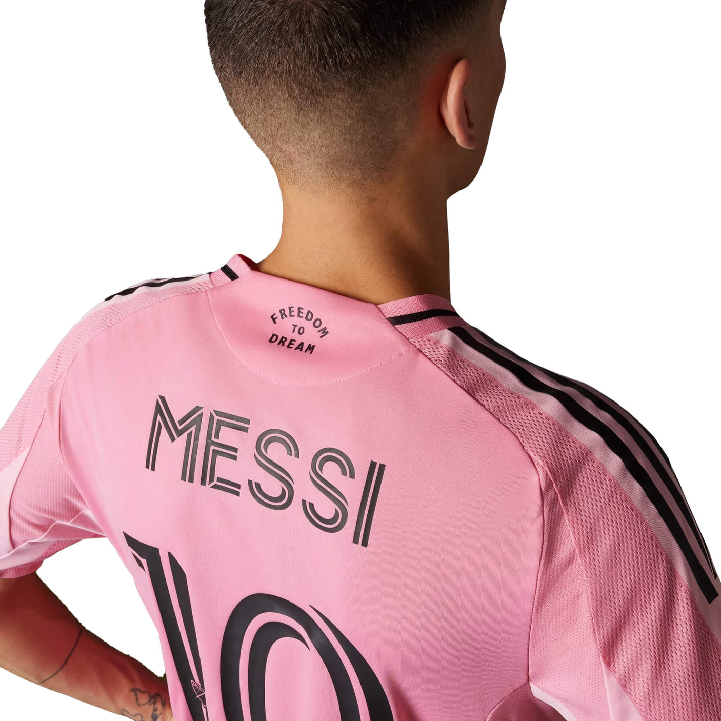 adidas Men's Inter Miami 2025/26 Authentic Home Jersey w/ Messi #10 Printing Nameset