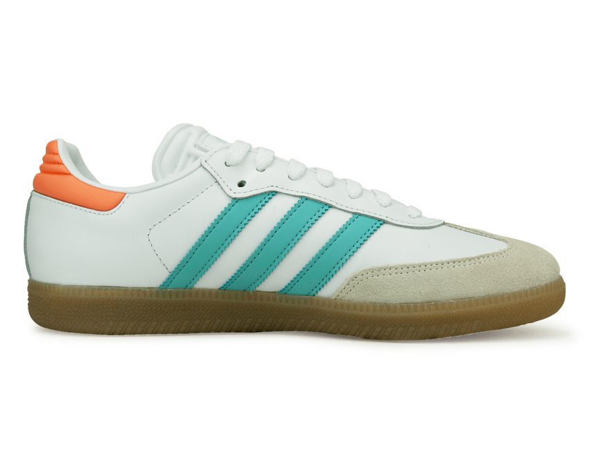 adidas Men's Inter Miami Samba Indoor White/Easy Mint Side