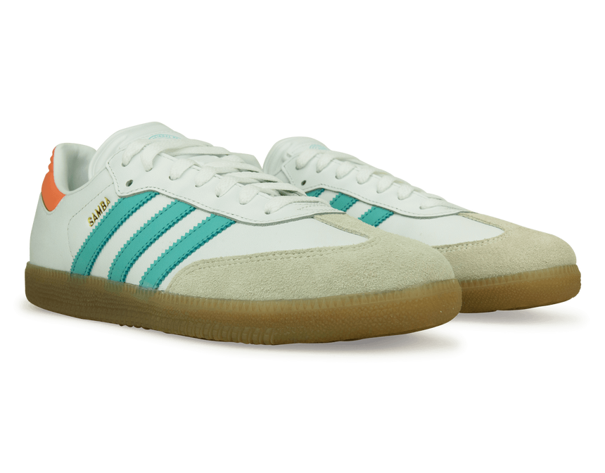 adidas Men's Inter Miami Samba Indoor White/Easy Mint Together