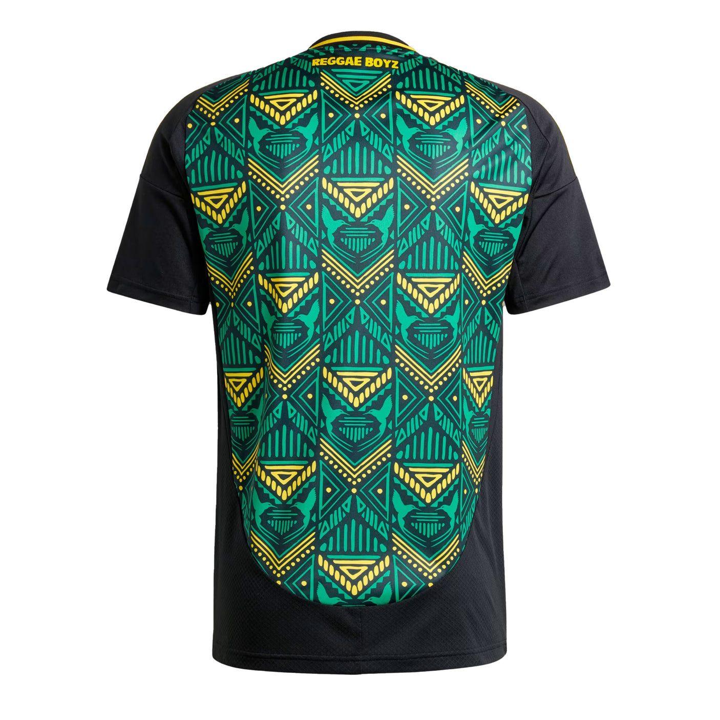 adidas Men's Jamaica 2024/25 Away Jersey Black/Green Back