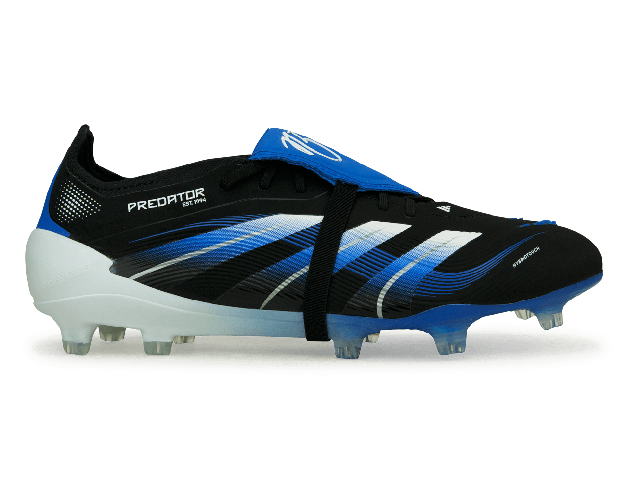 adidas Men's Jude Bellingham Predator Elite Foldover Tongue FG Black/Blue