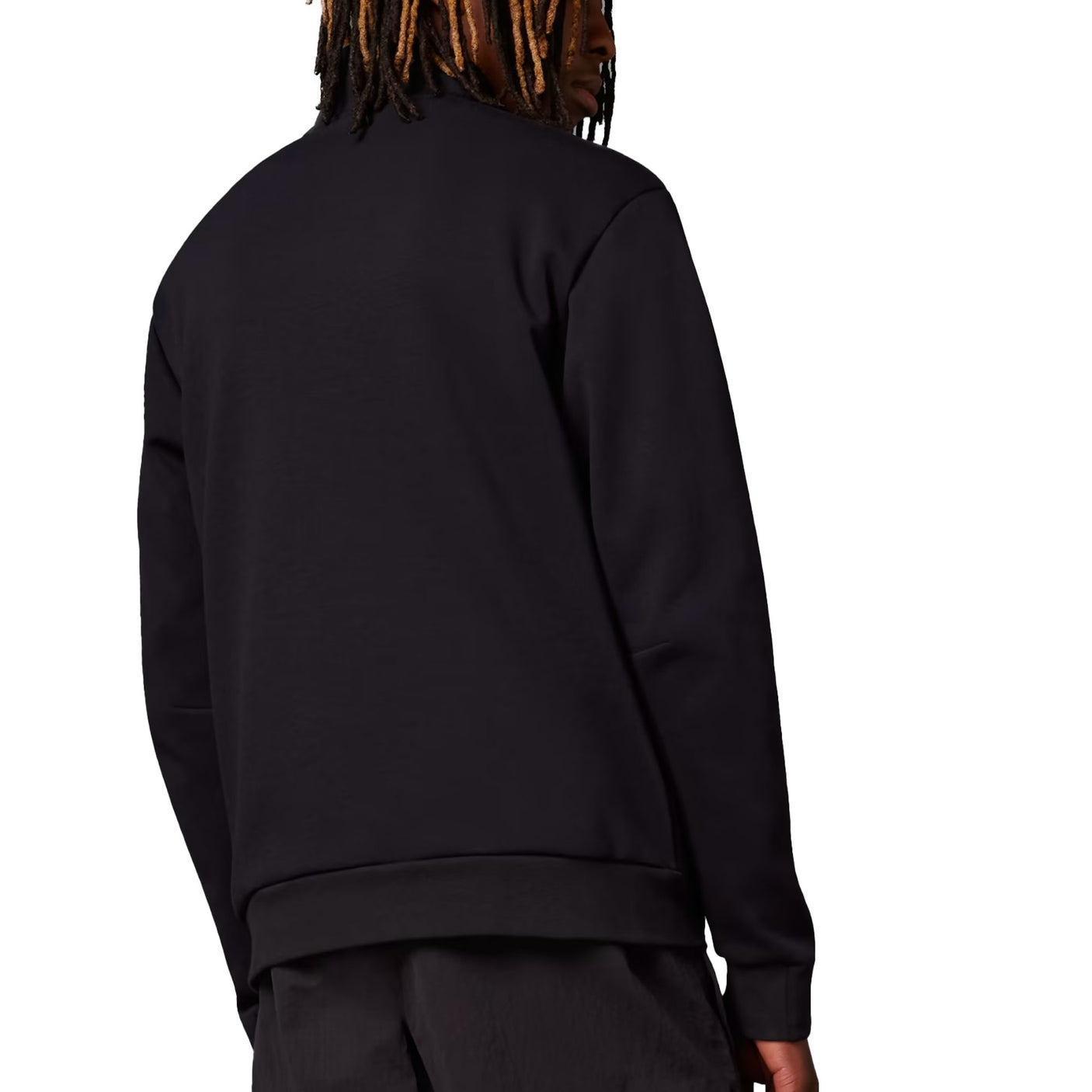 adidas Men's Juventus 2023/24 Anthem Jacket Black/Yellow Back