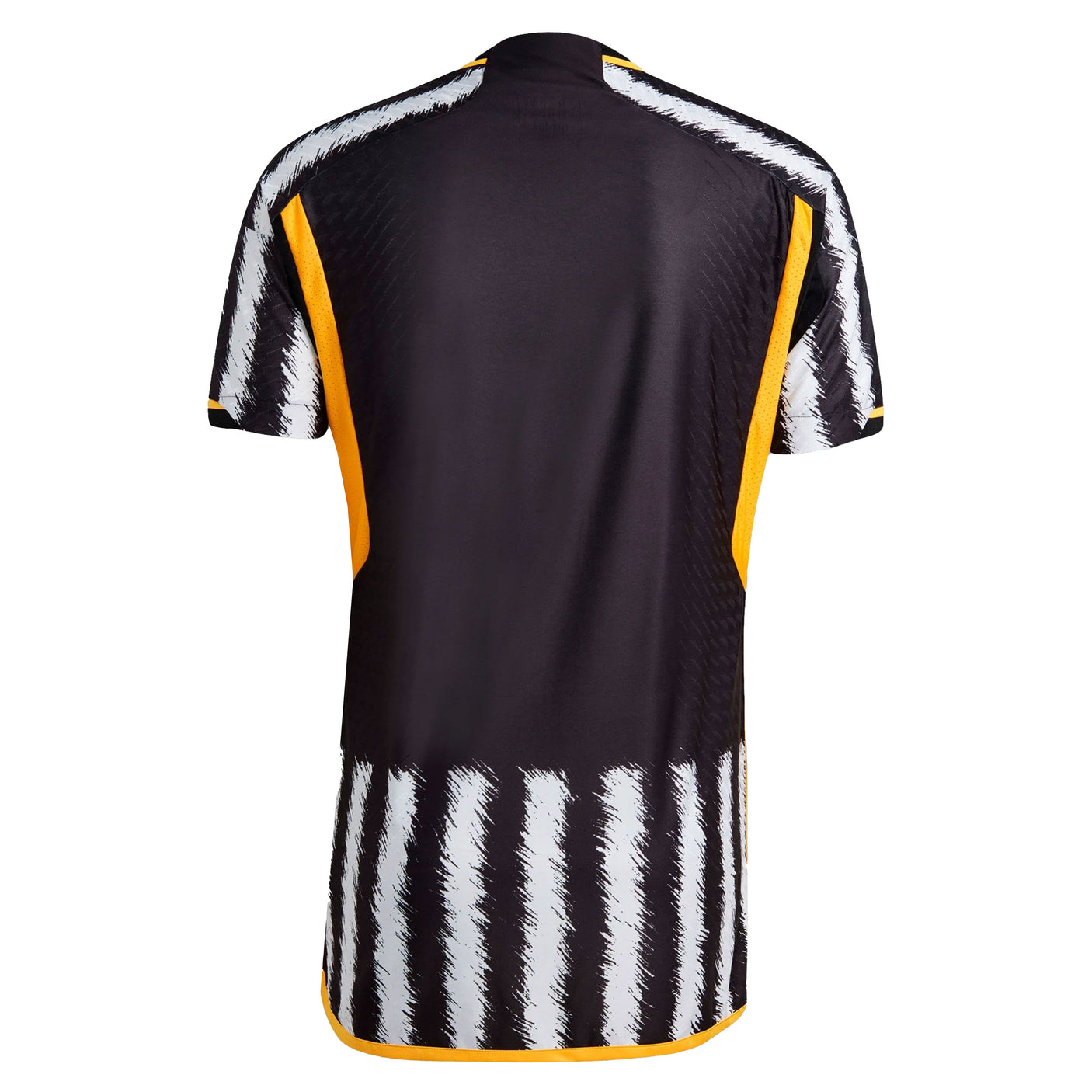 adidas Men's Juventus 2023/24 Authentic Home Jersey White/Black Back