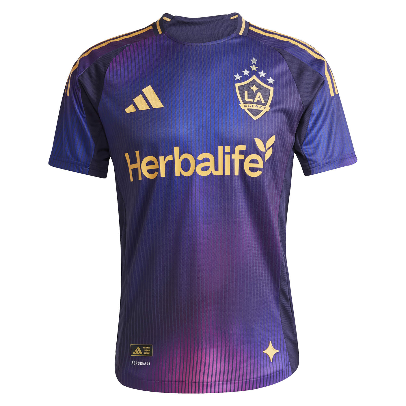 adidas Men's LA Galaxy 2025/26 Authentic Away Jersey RIZON Crest
