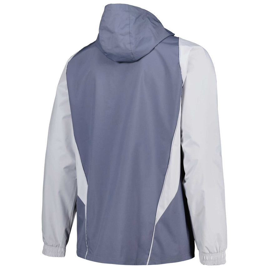 adidas Men's La Galaxy Tiro 23 All-Weather Raglan Hoodie Grey Back
