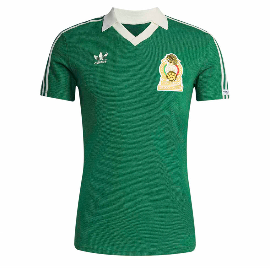 adidas Men's Mexico 1986 Home Jersey Green Front