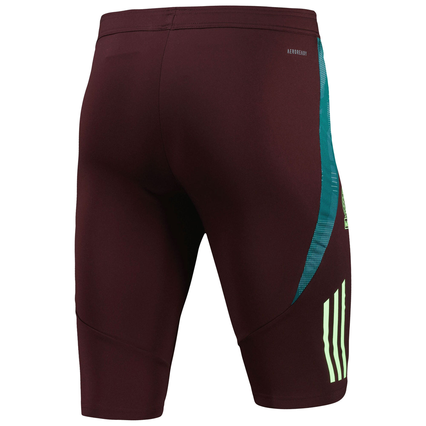 adidas Men's Mexico 2024 1/2 Training Pants Dark Burgundy Back