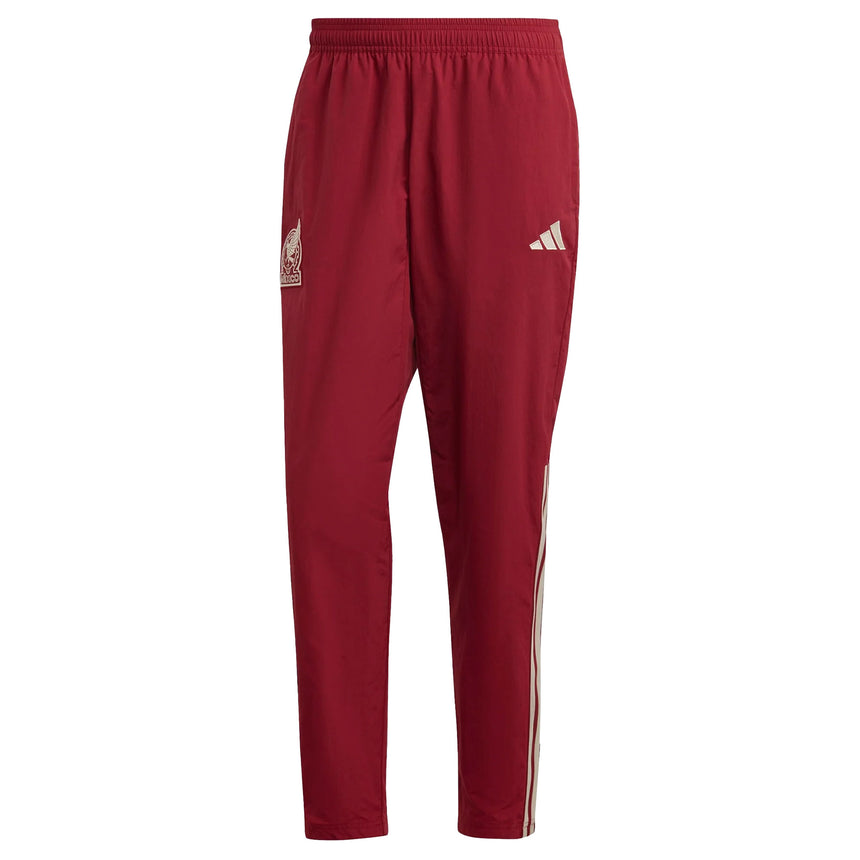adidas Mexico Men's Tiro 23 Presentation Pants Burgundy Front