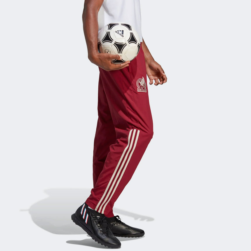adidas Mexico Men's Tiro 23 Presentation Pants Burgundy Pocket