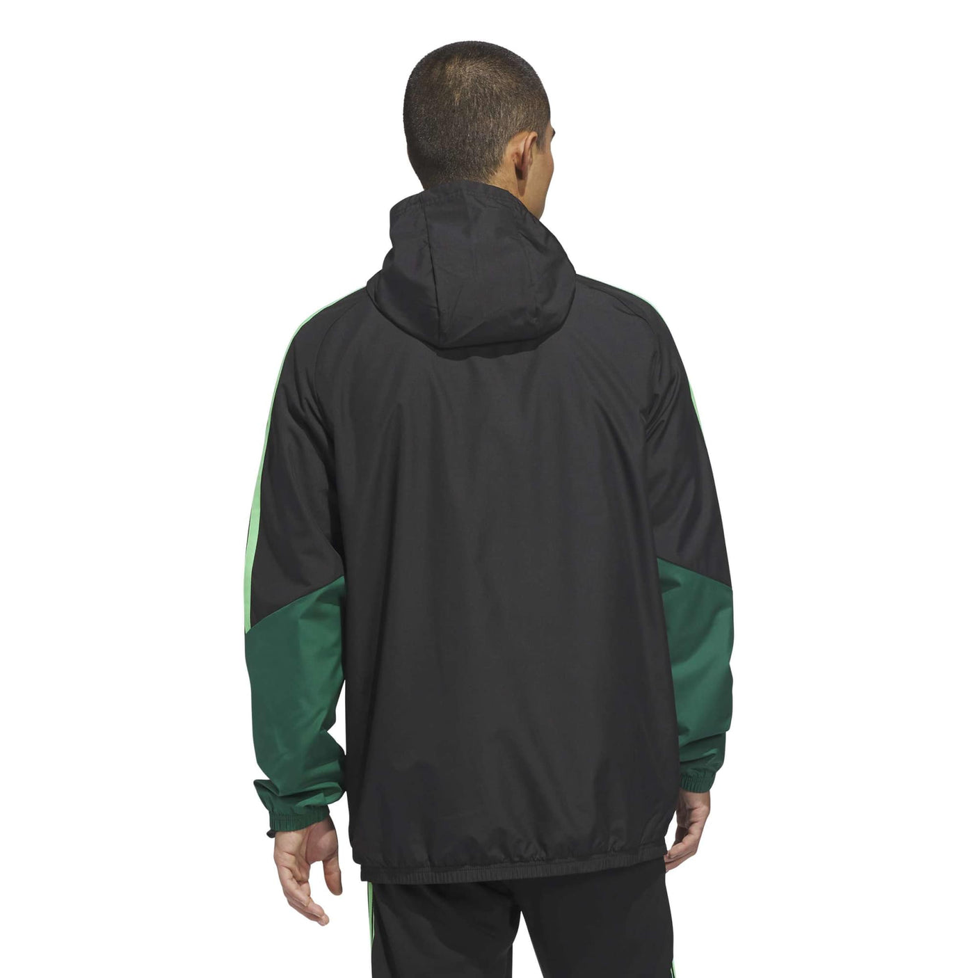 adidas Men's Mexico World Cup 2026 All Weather Jacket Black/Green Back