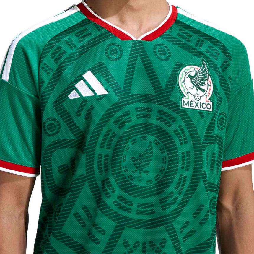adidas Men's Mexico World Cup 2026 Home Jersey Green/White Crest