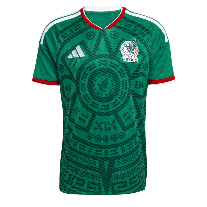 adidas Men's Mexico World Cup 2026 Home Jersey Green/White Front