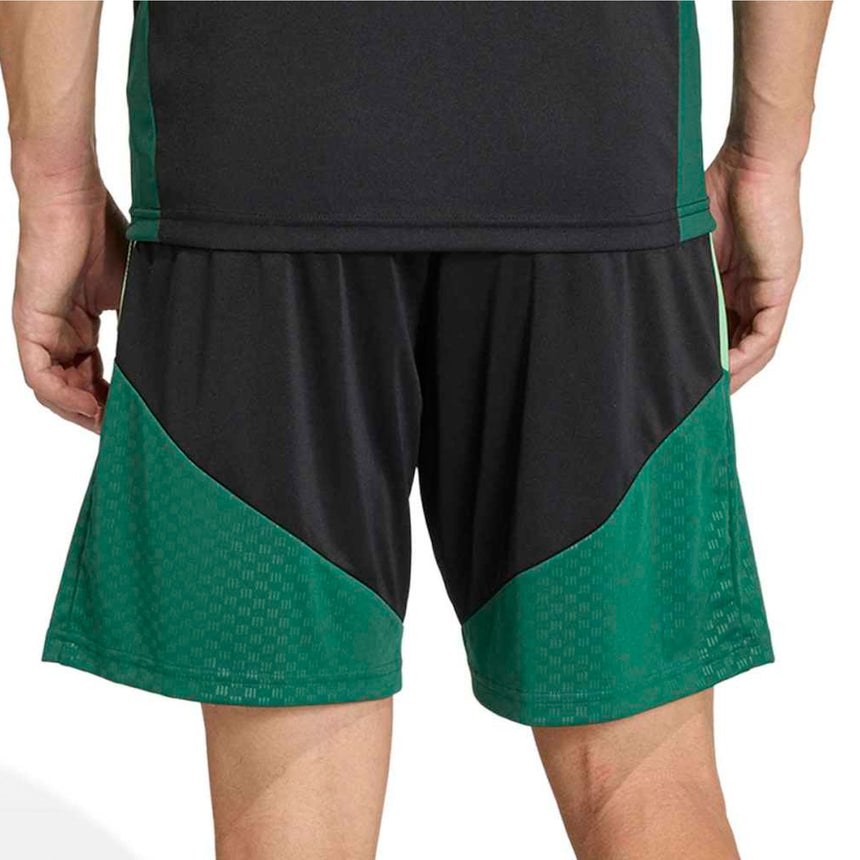 adidas Men's Mexico World Cup 2026 Tiro Training Shorts Black/Green Back