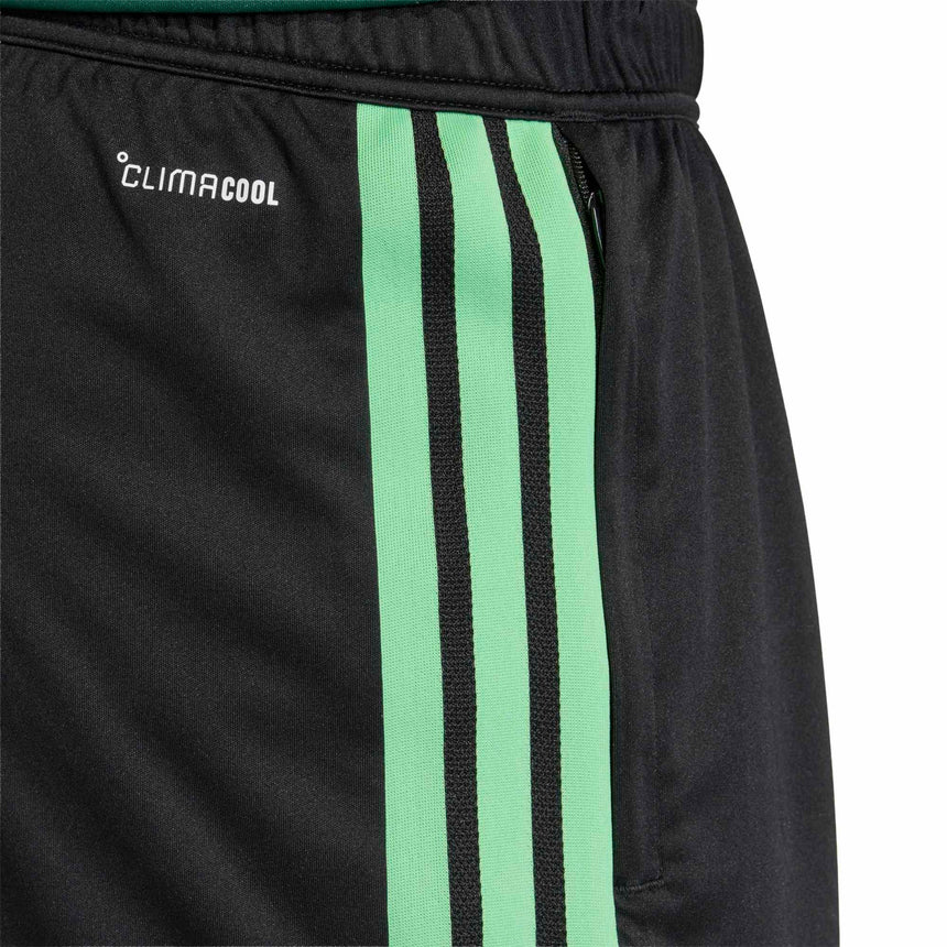 adidas Men's Mexico World Cup 2026 Tiro Training Shorts Black/Green Side