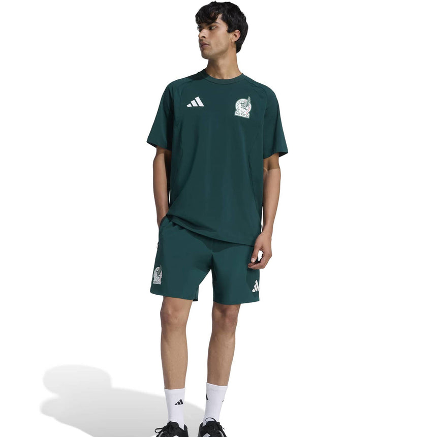 adidas Men's Mexico World Cup 2026 Woven Shorts Green Model