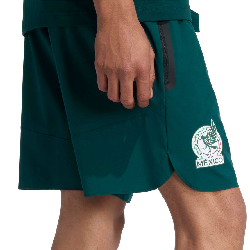 adidas Men's Mexico World Cup 2026 Woven Shorts Green Team