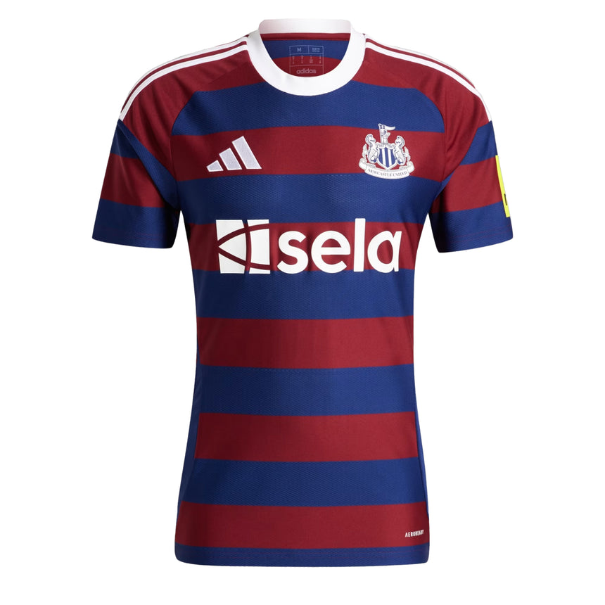 adidas Men's Newcastle United Fc 2024/25 Away Jersey Burgundy/Navy Front