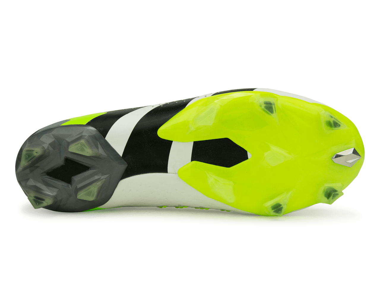 adidas Men's Predator Accuracy.1 FG White/Lucid Lemon Sole