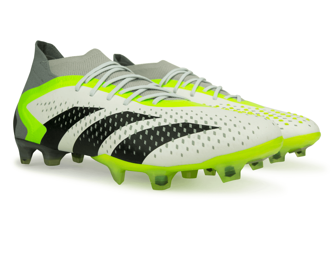 adidas Men's Predator Accuracy.1 FG White/Lucid Lemon Together