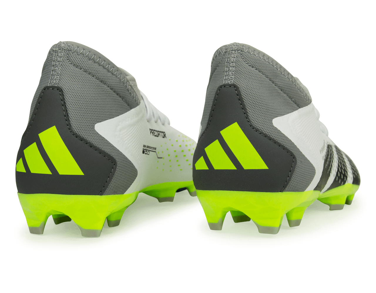 adidas Men's Predator Accuracy.3 FG White/Lucid Lemon Rear