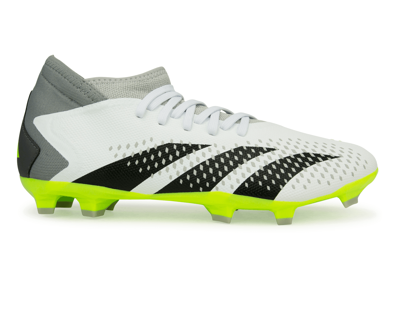 adidas Men's Predator Accuracy.3 FG White/Lucid Lemon