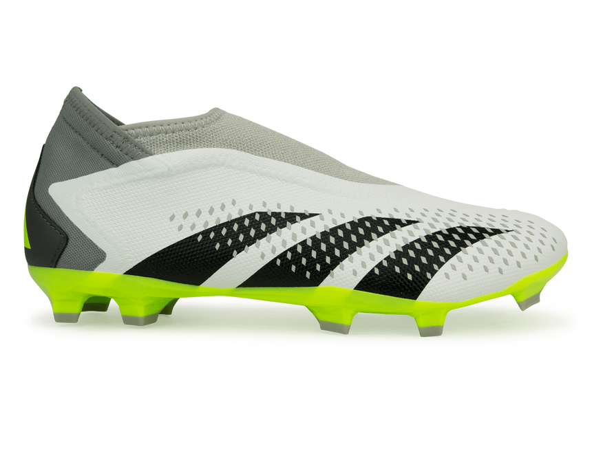 adidas Men's Predator Accuracy.3 LL FG White/Lucid Lemon