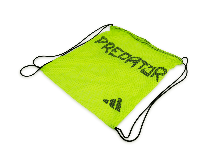 adidas Men's Predator Accuracy+ FG White/Lucid Lemon Shoebag