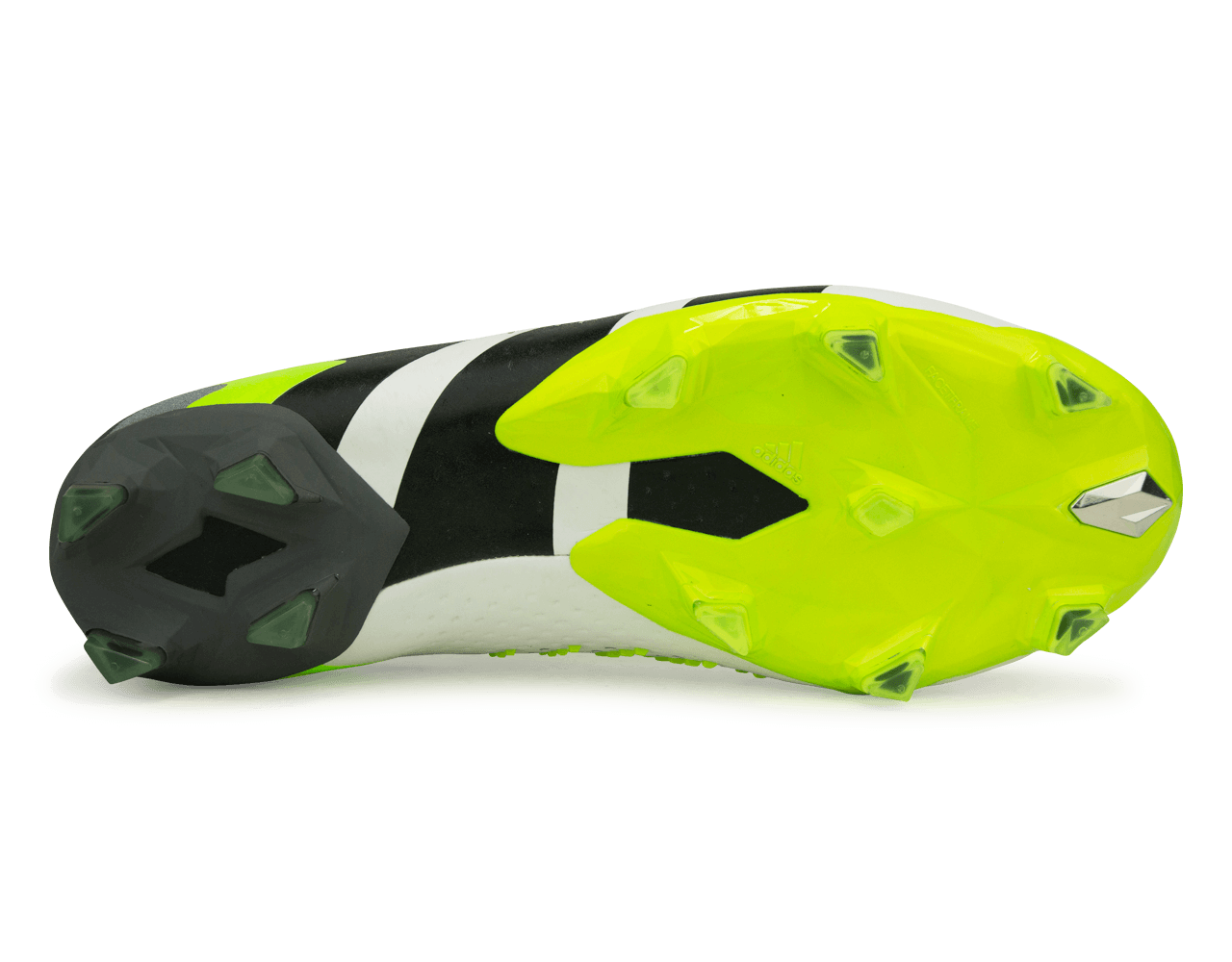 adidas Men's Predator Accuracy+ FG White/Lucid Lemon Sole