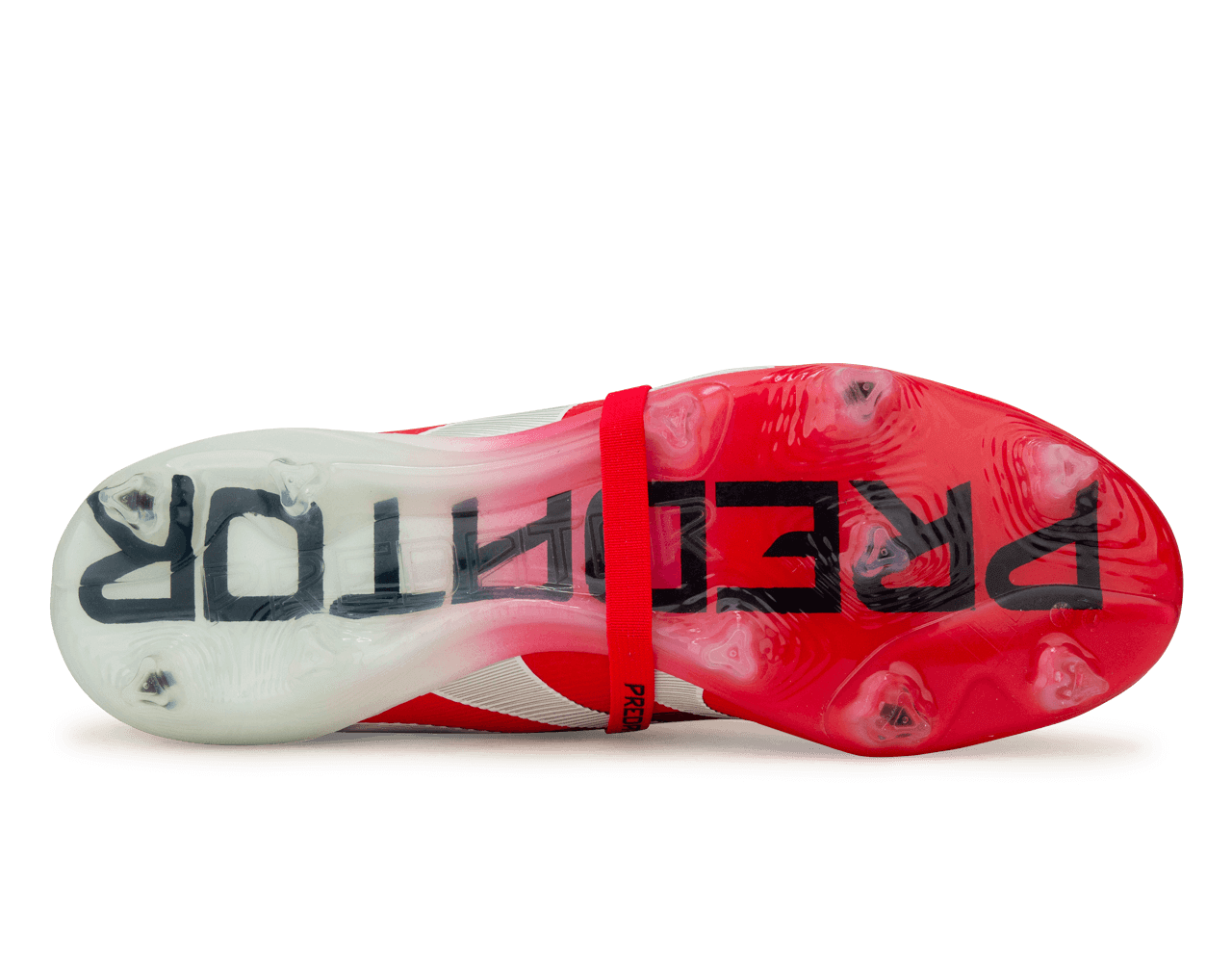 adidas Men's Predator Elite FG Red/White/Black Sole