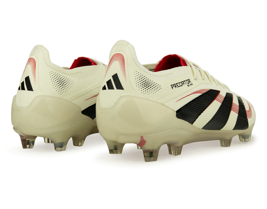 adidas Men's Predator Elite FG Off White/Core Black Rear