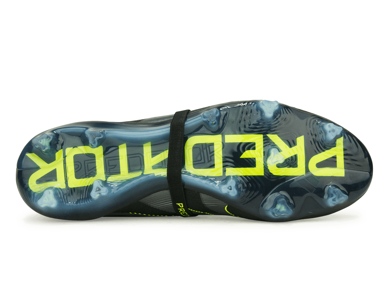 adidas Men's Predator Elite Foldover Tongue FG Black/Green Sole