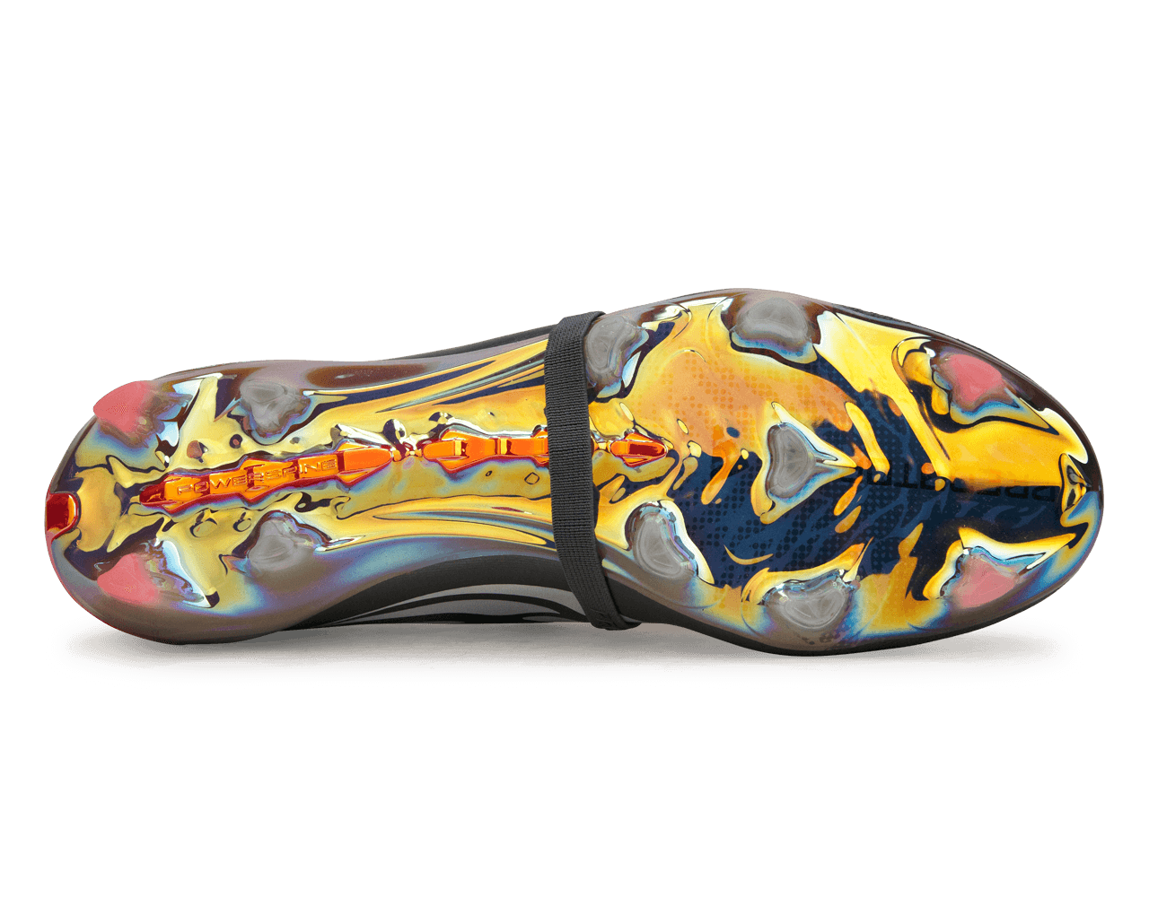 adidas Men's Predator Elite Foldover Tongue FG Iron Metallic/Red Sole