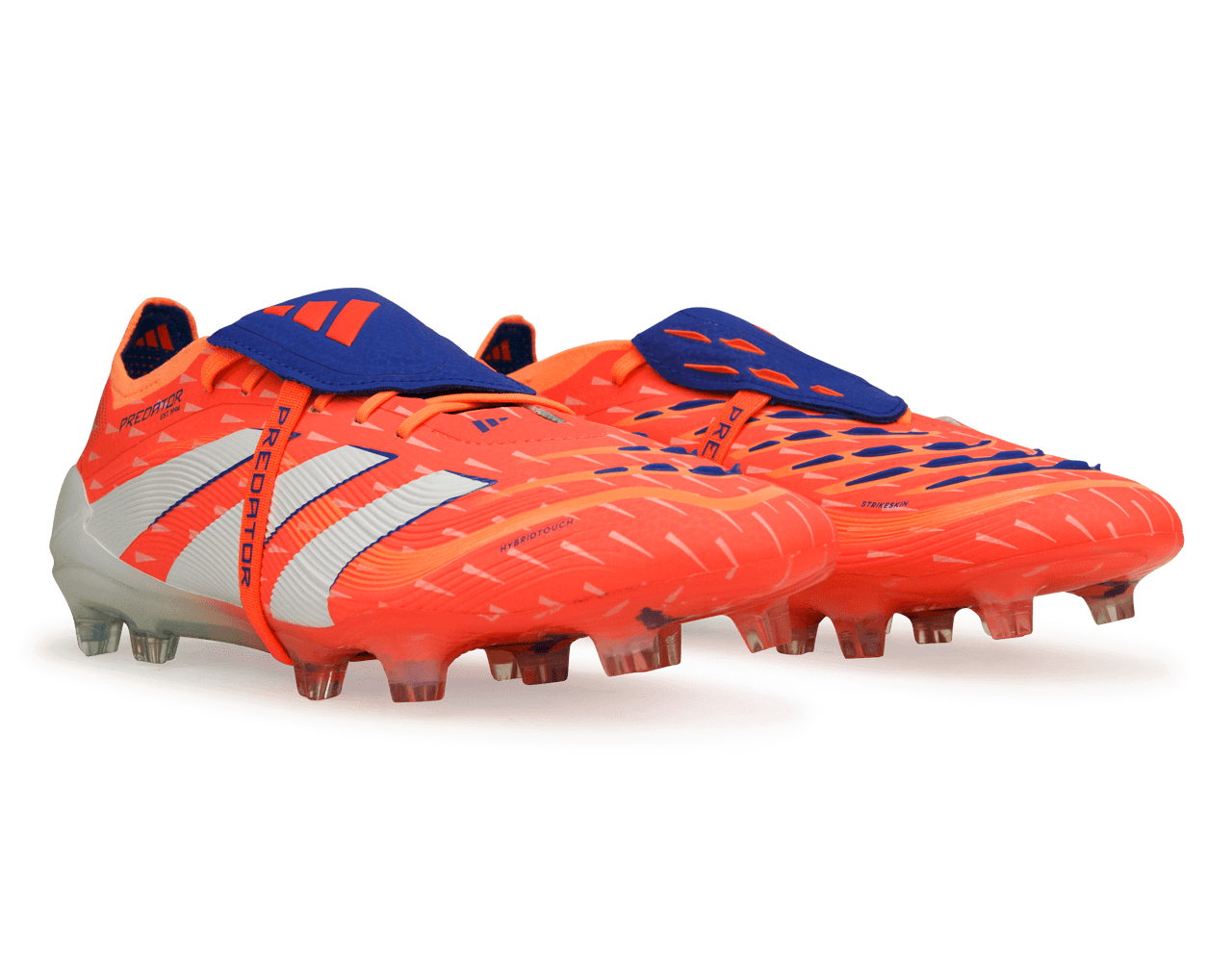 adidas Men's Predator Elite Foldover Tongue FG Orange/Lucid Blue Together