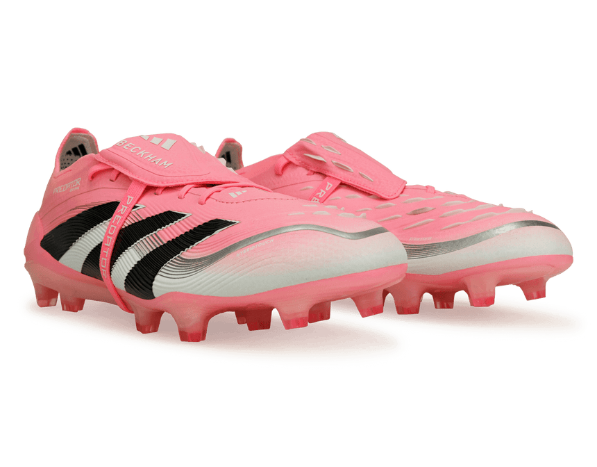 adidas Men's Predator Elite Foldover Tongue FG Pink/Black/White Together