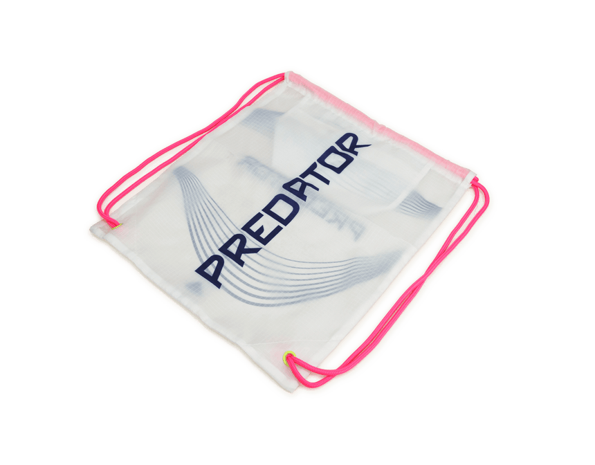 adidas Men's Predator Elite Fold-Over Tongue FG White/Pink/Lemon