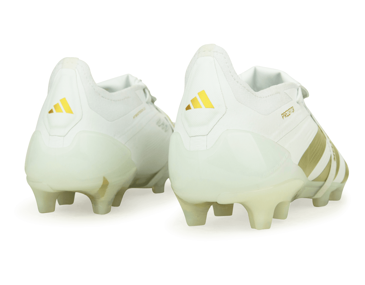 adidas Men's Predator Elite Foldover Tounge FG White/Gold Rear