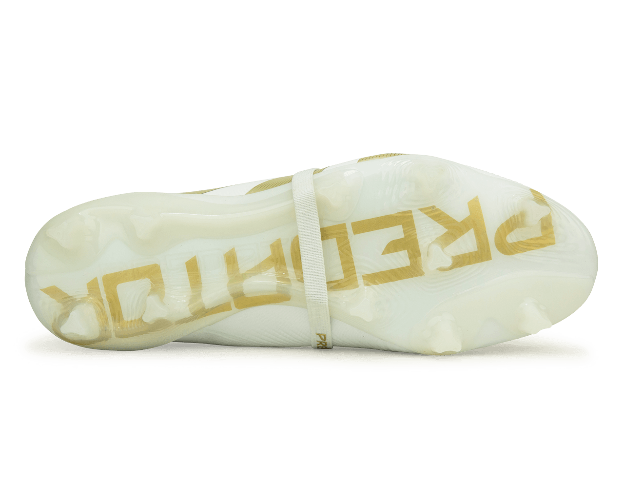 adidas Men's Predator Elite Foldover Tounge FG White/Gold Sole