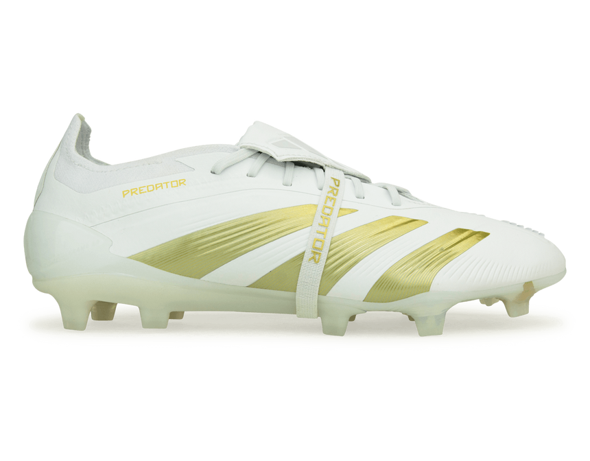adidas Men's Predator Elite Foldover Tounge FG White/Gold