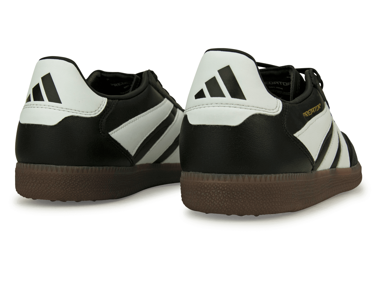 adidas Men's Predator Freestyle IN Black/White/Gold Rear