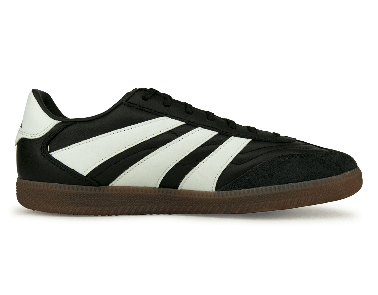 adidas Men's Predator Freestyle IN Black/White/Gold Side