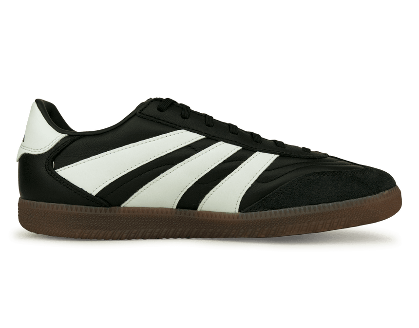 adidas Men's Predator Freestyle IN Black/White/Gold Side